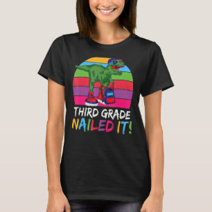 Nagel-Nagel-It-Rex-Niedliche 3. Klasse T-Shirt