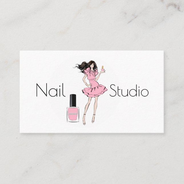 Nagel-Studio Visitenkarte (Vorderseite)