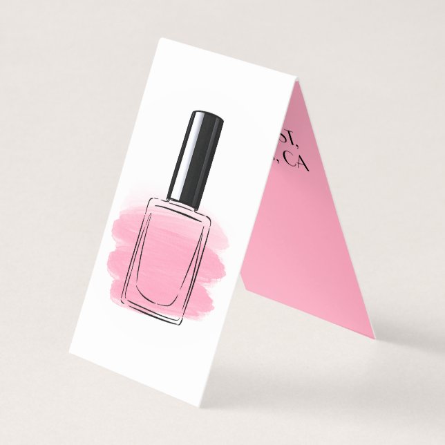 Nägel Visitenkarten (Vorderseite)