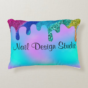 Nageldesign Studio-Drehkissen Dekokissen