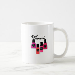 Nagellack Kaffeetasse