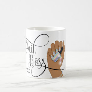 Nagellack, Nageltechniker, lange Nägel, Maniküre Kaffeetasse