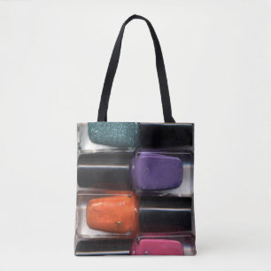 Nagellack Polnisch auf der ganzen Seite Drucktasch Tasche