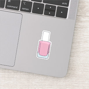 Nagellackflasche Aufkleber