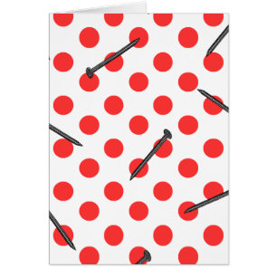 Nagelmuster mit Punkten