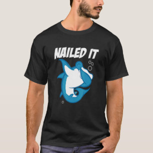 Nageln Hammerhead Shark Future Marine Biologis T-Shirt