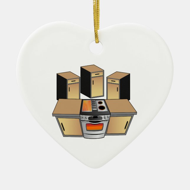 Nagelneue Küche gestalten Keramik Ornament (Vorne)