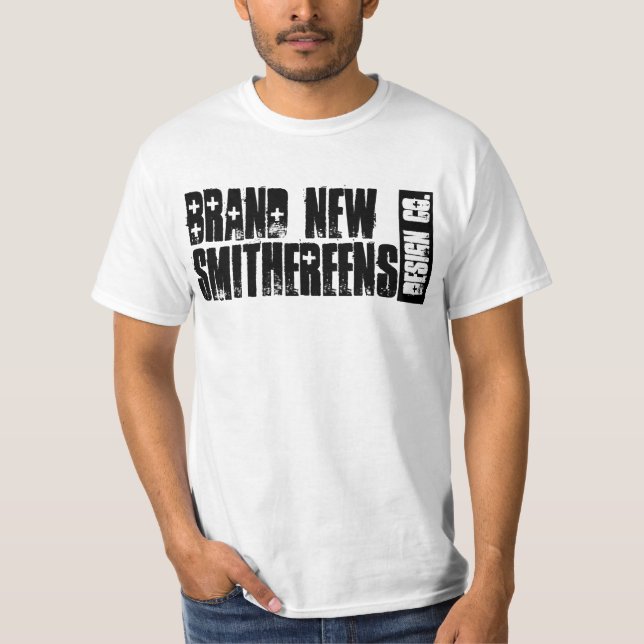 Nagelneue Smithereens - Logo-Shirt T-Shirt (Vorderseite)