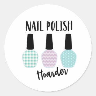 Nagelpolster Runder Aufkleber