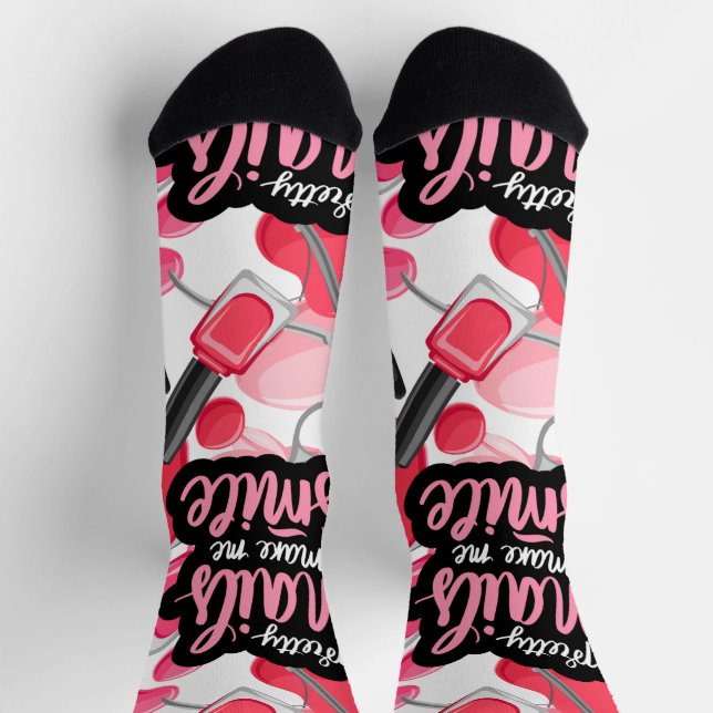 Nagelsalon-Angebot Socken (Oben)