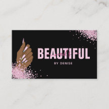 Nagelstudio Frau Handholograph Nägel Techniker