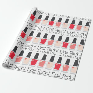 Nageltechnik Geschenkpapier
