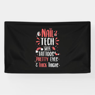 Nageltechnik mit Tattoos Banner