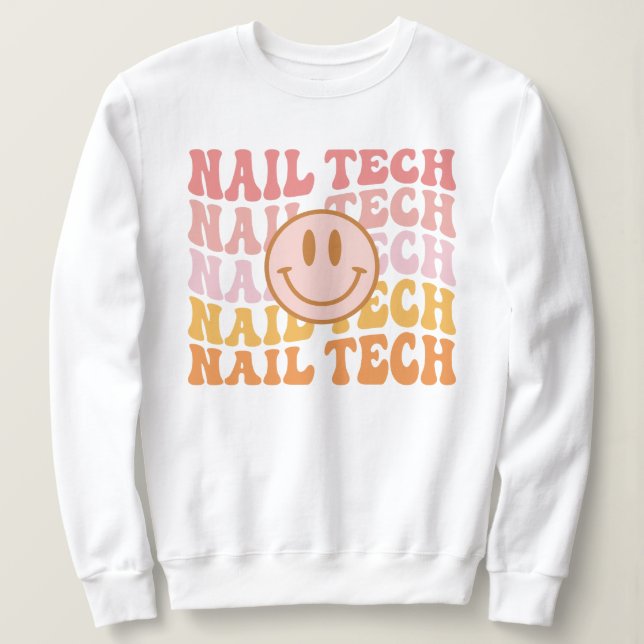 Nageltechnik, Nageltech Wertgutschein, Maniküre Sweatshirt (Design vorne)