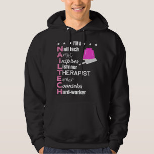 Nageltechniker-Berater Nagel-Tech-Künstler Manikür Hoodie