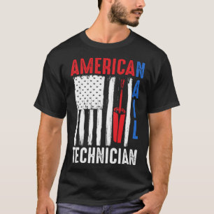 Nageltechniker Polieren Nail Tech Künstler Manicur T-Shirt