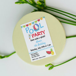 Nager Invitation Anniversaire