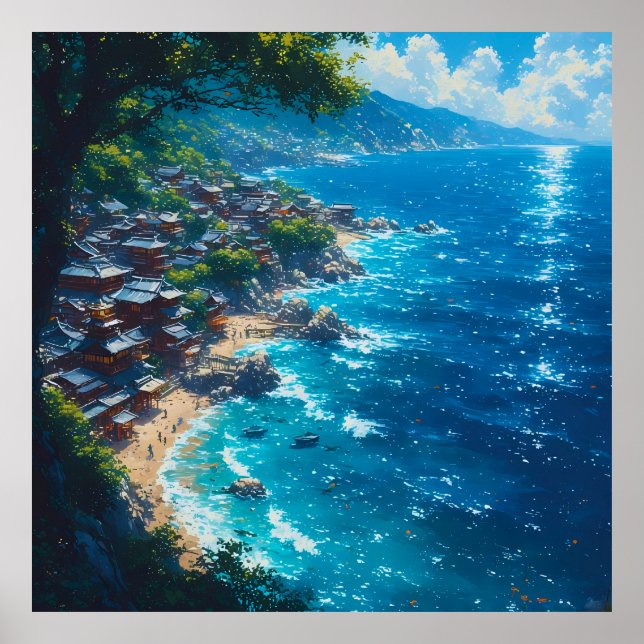 Nagisa no Yume "Traum der Küste" Poster (Vorne)