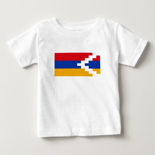 Nagorno Karabakh Flag Baby T-shirt (Vorderseite)