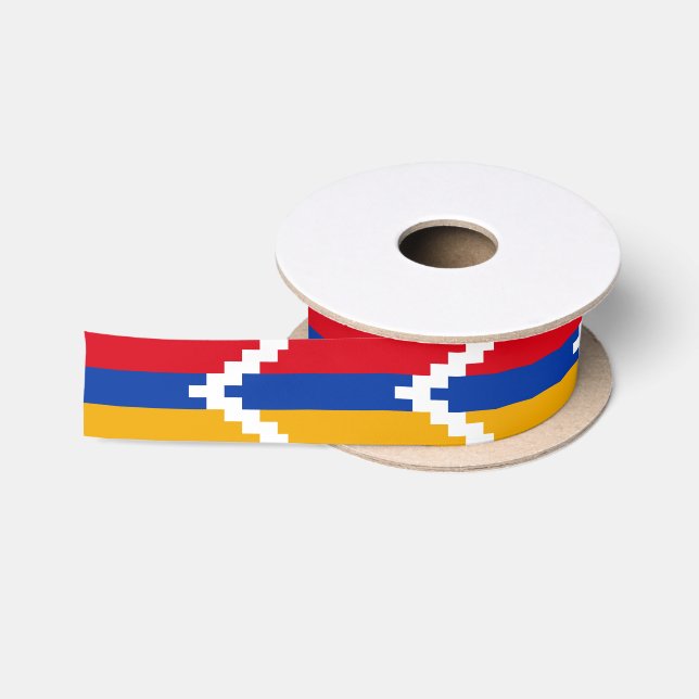Nagorno Karabakh Flag Satinband (Spule)