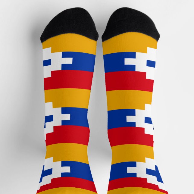 Nagorno Karabakh Flag Socken (Oben)
