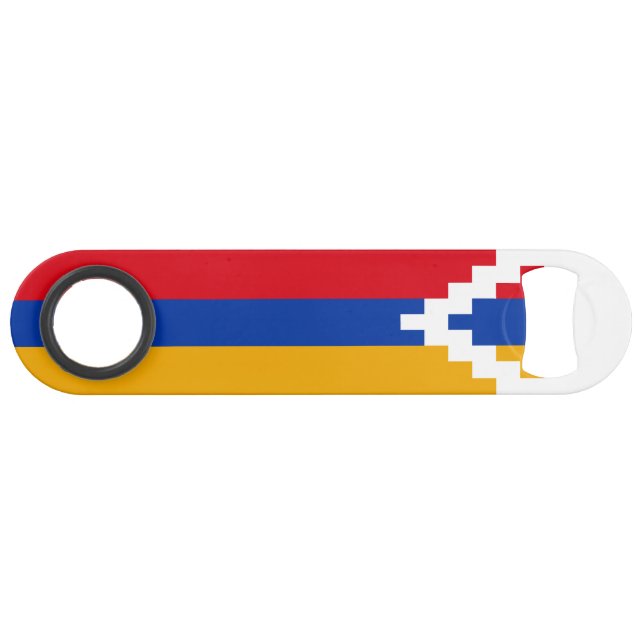 Nagorno Karabakh Flag Speed Flaschenöffner (Vorderseite (Horizontal))