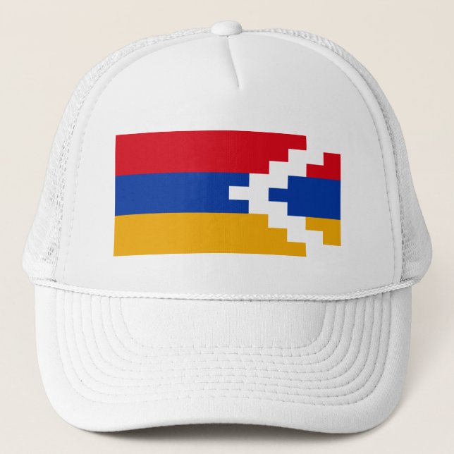 Nagorno Karabakh Flag Truckerkappe (Vorderseite)