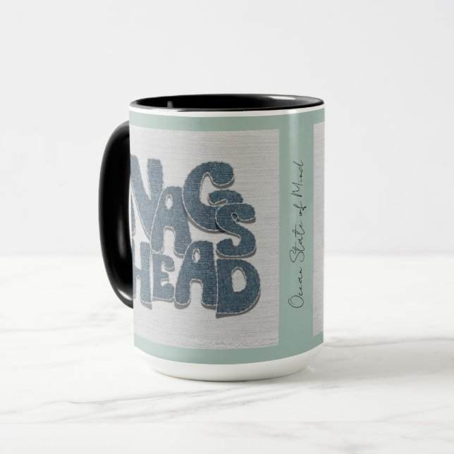 Nags Head Denim Mug | Outer Banks North Carolina  (Devant gauche)