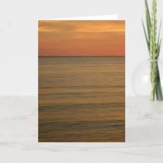 Nags Head nach Sonnenuntergang 5 x 7 Grußkarte Karte