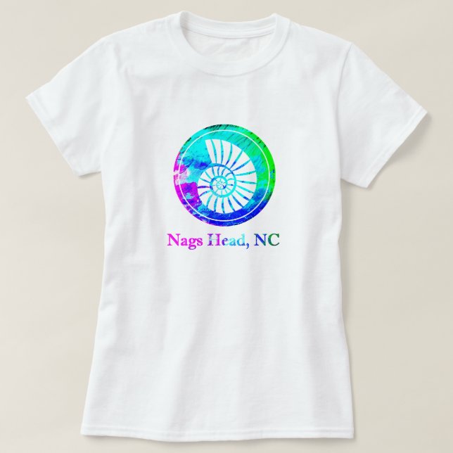 Nags Head NC-Muschel Shirt (Design vorne)