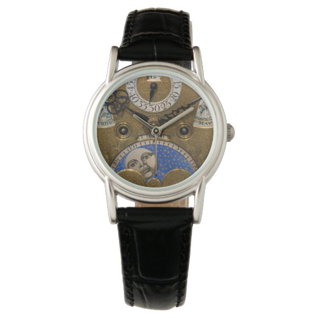 Nah eine alte Uhr, Deutschland Armbanduhr (Vorderseite)