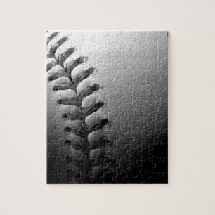 Nah-up-Baseball in Schwarz/Weiß