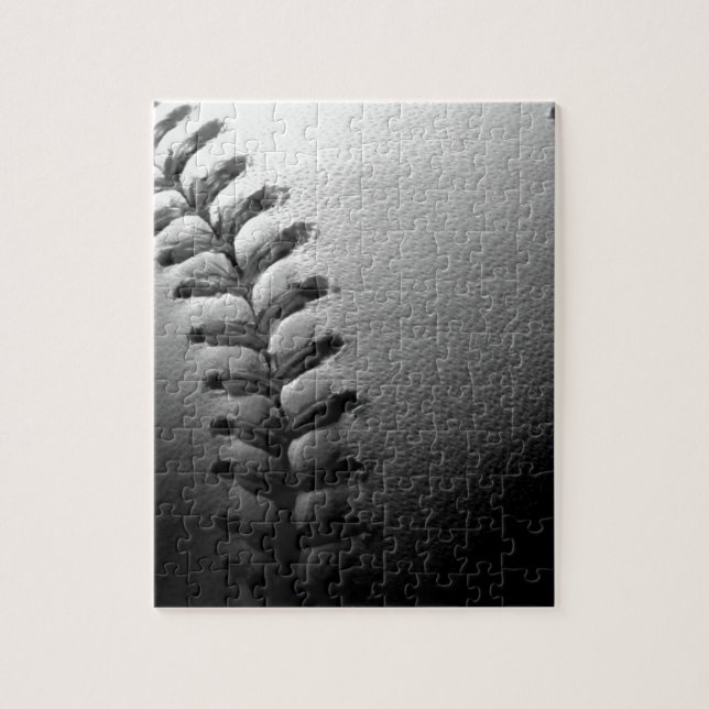 Nah-up-Baseball in Schwarz/Weiß (Vertikal)