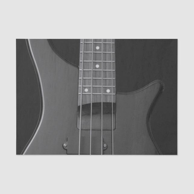Nah-up Music Bass Gitarren Streicher und Frets Seidenpapier (Vorderseite)