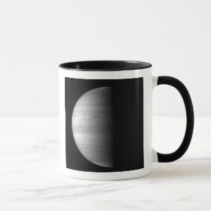 Nah-up-Sicht auf den Jupiter-Planeten Tasse