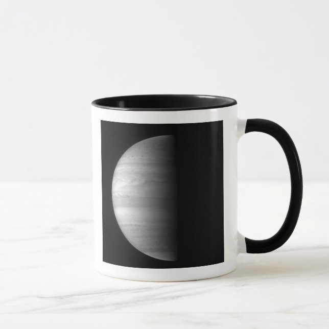 Nah-up-Sicht auf den Jupiter-Planeten Tasse (Rechts)