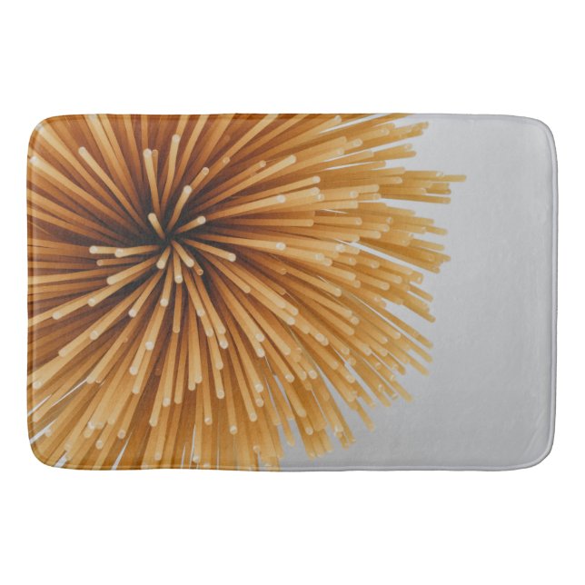Nah-up Spaghetti Pasta Bath Mat Badematte (Vorderseite)