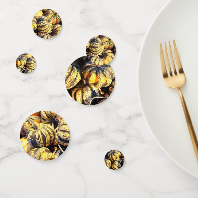 Nah Up Stripey Pumpkins Konfetti (Gruppe)