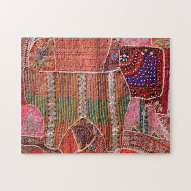 Nah-up von Crazy Quilt - Puzzle (Horizontal)