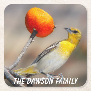 Nah-up Wild Bird Rechteckiger Pappuntersetzer