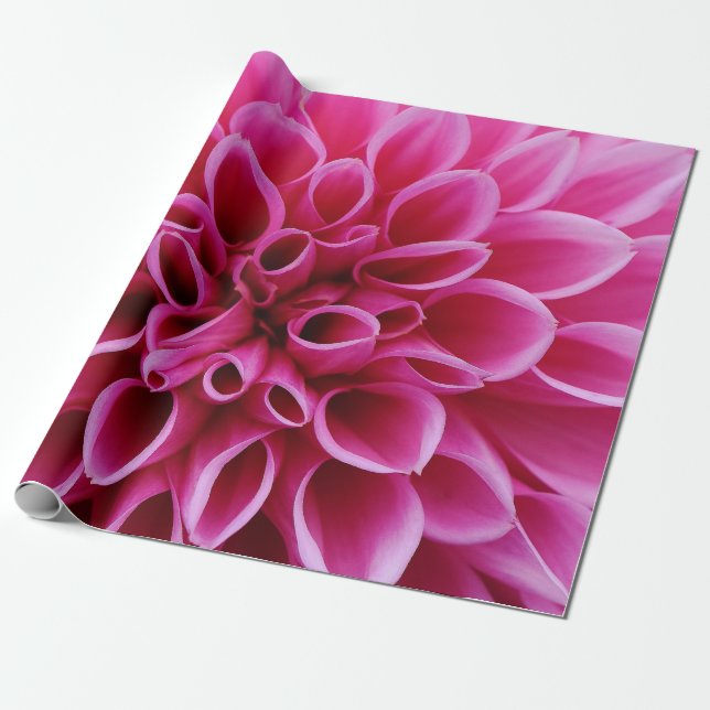 Nah-up Wrapping Paper der rosa Blume Geschenkpapier (Ungerollt)
