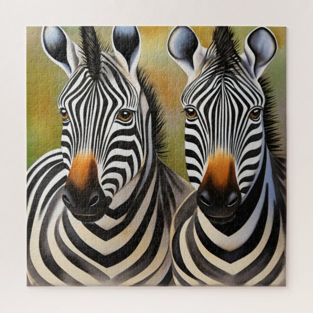 Nah Up Zebra Pair Bold und Strikte Wildnis (Vertikal)