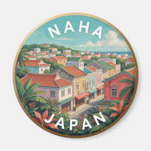 Naha Japan Okinawa Reise Stadt Magnet