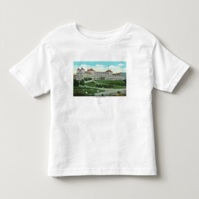 Nahaufnahme-Außenansicht von Hotel Mt. Washington Kleinkind T-shirt (Vorderseite)