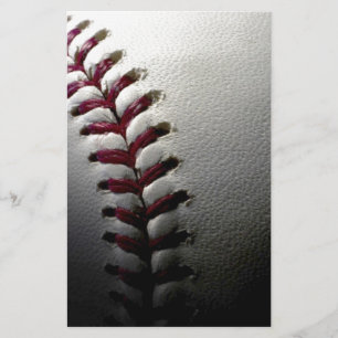 Nahaufnahme Baseball Briefpapier