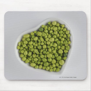 Nahaufnahme der grünen Kiesel in einer Mousepad