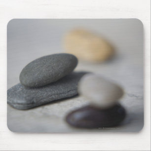 Nahaufnahme der Kiesel Mousepad