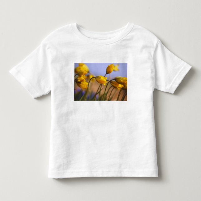 Nahaufnahme der Narzissen Kleinkind T-shirt (Vorderseite)