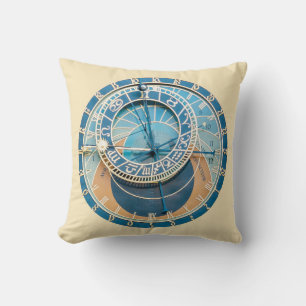 Nahaufnahme der Prager astronomischen Uhr, Tschech Kissen