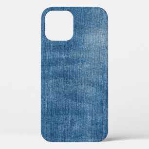 Nahaufnahme der Textur von blauen Jeans Case-Mate iPhone Hülle